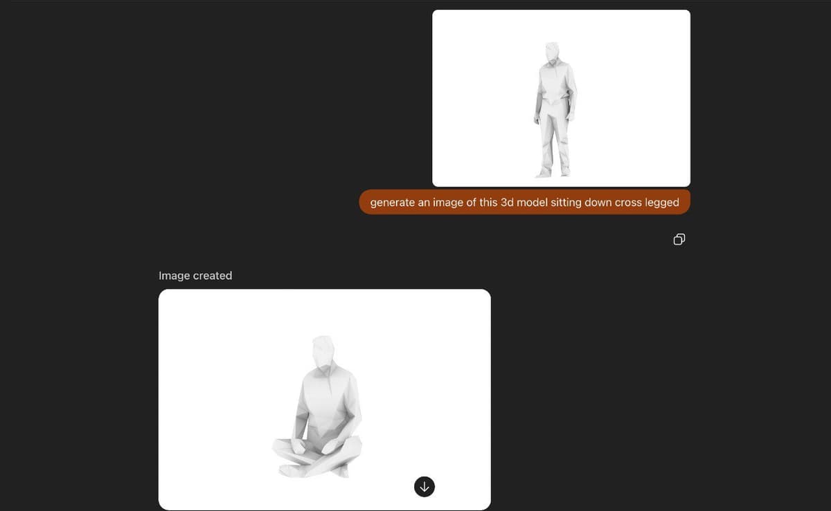 ChatGPT image generation example